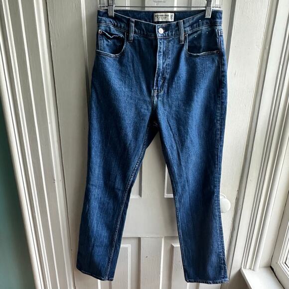 Abercrombie & Fitch The 90s Slim Straight Ultra High Rise Jeans - Picture 2 of 8
